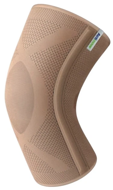 Бандаж колінного суглоба Actimove Everyday Supports Knee Support з фіксаторами Бежевий розмір L 1 шт (4042809670677) - зображення 2
