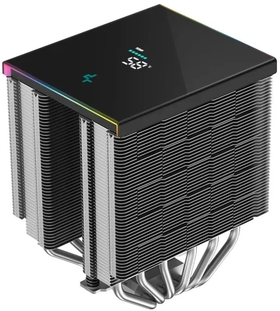 Chłodzenie DeepCool AK620 Digital SE Black (R-AK620-BKADMN-GJD) - obraz 6