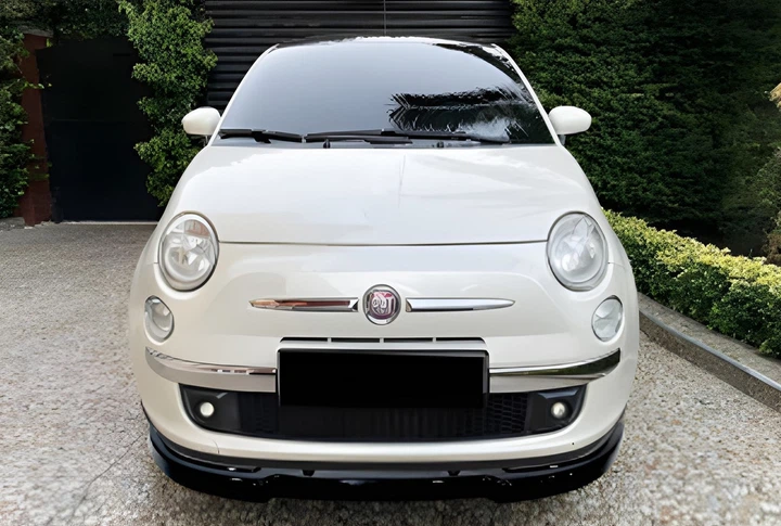 Передний лип-спойлер DPT (Черный Глянец) для Fiat 500/500L 2013-2022 гг - Фото 1 Передний лип-спойлер DPT (Черный Глянец) для Fiat 500/500L 2013-2022 гг - изображение 1
