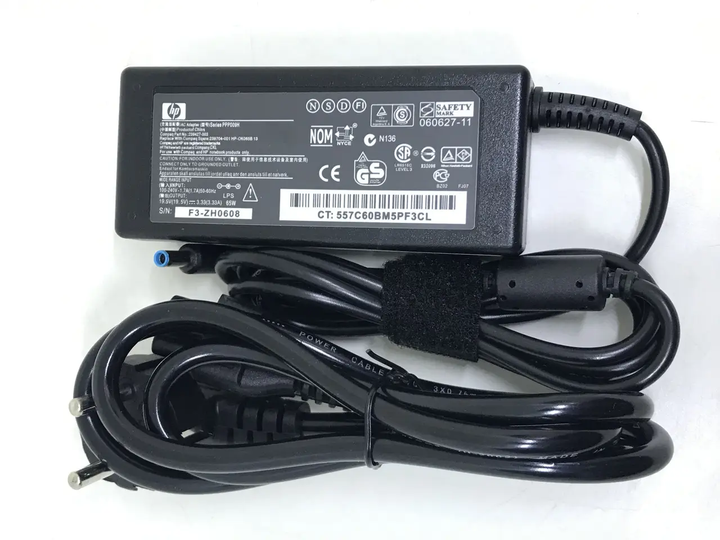 Блок питания адаптер для ноутбука HP 19.5v 3.33A 65w c разъемом 4.5х3.0мм - изображение 2