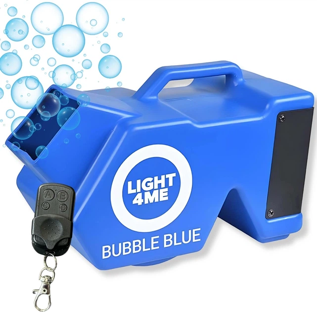 Wytwornica baniek mydlanych Light4Me BUBBLE BLUE (5907780147770) - obraz 4