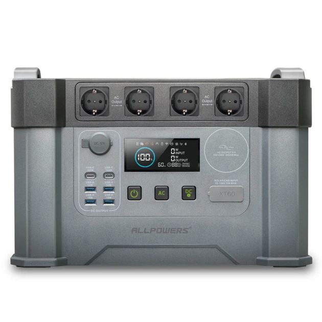 Портативна зарядна станція Allpowers S2000 Pro 2400W 1451 Wh - зображення 8