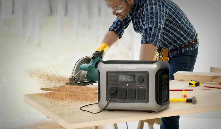 Портативна зарядна станція Allpowers R1500 1800W 1152 Wh - изображение 10
