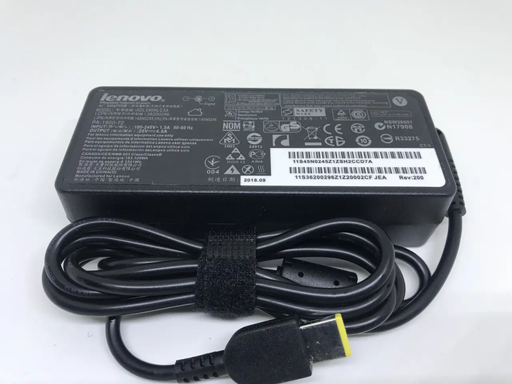 Блок Питания Зарядка для Ноутбука LENOVO 90W USB PIN Square Адаптер - изображение 2