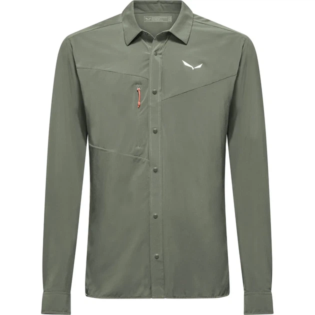 Сорочка Salewa Puez L/S Shirt Mns 5A50 L (100086945) - Фото 1 Сорочка Salewa Puez L/S Shirt Mns 5A50 L (100086945) - изображение 1