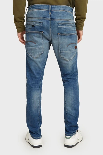 Чоловічі сині джинси D-Staq 3D Skinny G-Star RAW 32-32 D05385,8968 - изображение 3