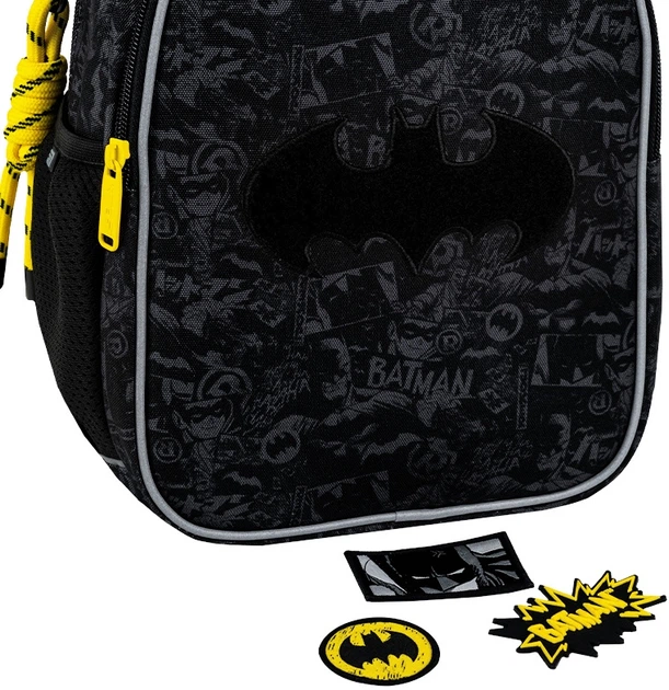 Рюкзак дошкольный Kite Kids DC Batman 31x23x13 см 9 л Черный (DC26-2735XS) - изображение 8