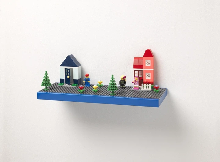 Полиця експозиційна LEGO Синя (40130801) (5711938246686) - зображення 4