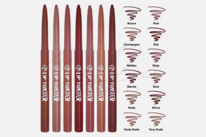 Карандаш для губ W7 Lip Twister Naughty Nudes - Champagne 1г - изображение 3