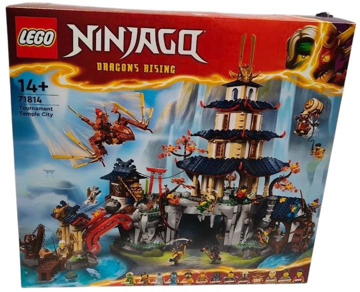 Конструктор LEGO Ninjago: Турнірне місто з храмом 1650 елементів (71814) (955555917301408) - Уцінка - Фото 5 Конструктор LEGO Ninjago: Турнірне місто з храмом 1650 елементів (71814) (955555917301408) - Уцінка - зображення 5