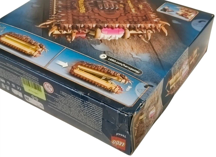 Конструктор LEGO Harry Potter Книга монстрів із зубами 518 елементів (76449) (955555917419473) - Уцінка - зображення 2