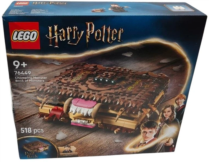 Конструктор LEGO Harry Potter Книга монстрів із зубами 518 елементів (76449) (955555917419473) - Уцінка - зображення 5