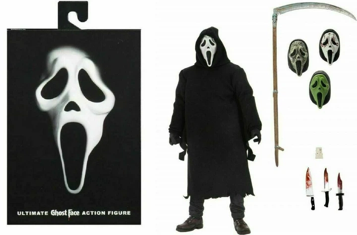 Коллекционная фигурка Ghostface призрачное лицо из фильма «Крик» (Ultimate NECA 18 см) - изображение 2