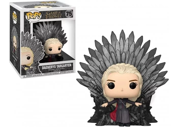 Колекційна фігурка Funko Pop Дейнеріс Таргарієн №75 (Гра Престолів Game of Thrones) - Фото 1 Колекційна фігурка Funko Pop Дейнеріс Таргарієн №75 (Гра Престолів Game of Thrones) - зображення 1