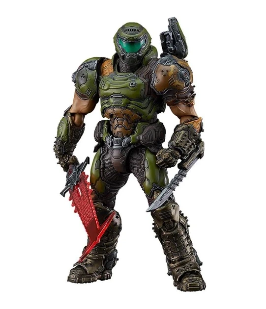 Doom Slayer Figma SP140 Легендарний Морпіх Пекла з Doom Eternal - зображення 7