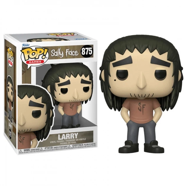 Фигурка Funko Pop Larry №875 Sally Face Салли Фейс Ларри 10 см - Фото 1 Фигурка Funko Pop Larry №875 Sally Face Салли Фейс Ларри 10 см - изображение 1