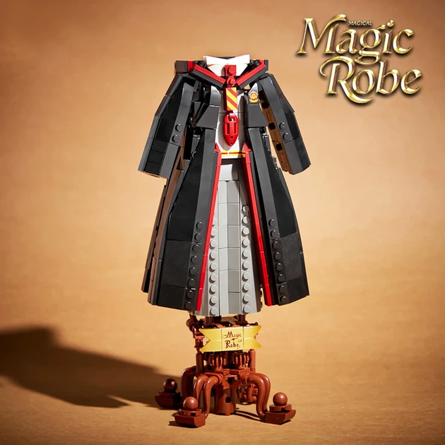 Колекційний конструктор Плащ чарівника Harry Potter з Гаррі Поттера 661 деталі MOC модель магічного плаща - зображення 4