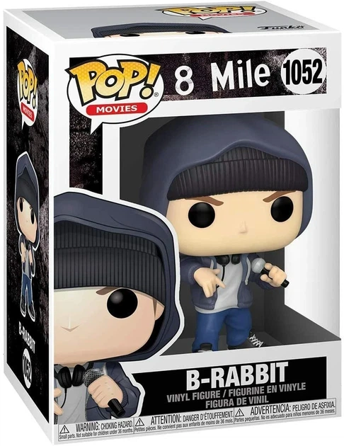 Коллекционная фигурка Funko POP! Eminem 8 Mile Джимми «Кролик» Смитмладший - изображение 2