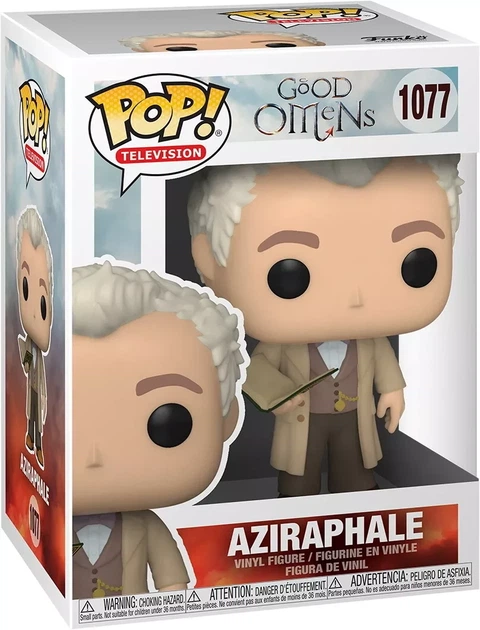 Фигурка Фанко Поп Азирафаэль Добрые знамения Funko pop Aziraphale