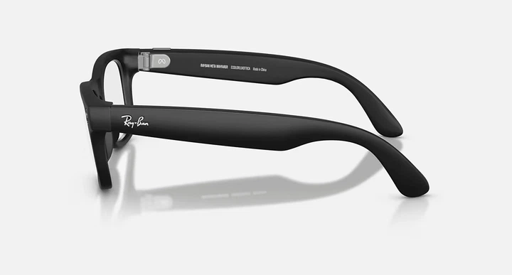 Смарт-очки Ray-Ban Meta Wayfarer Gen 2 Large Matte Black Frame / Clear Lenses (RW4012 601SSB 53-22) - Фото 8 Смарт-очки Ray-Ban Meta Wayfarer Gen 2 Large Matte Black Frame / Clear Lenses (RW4012 601SSB 53-22) - изображение 8