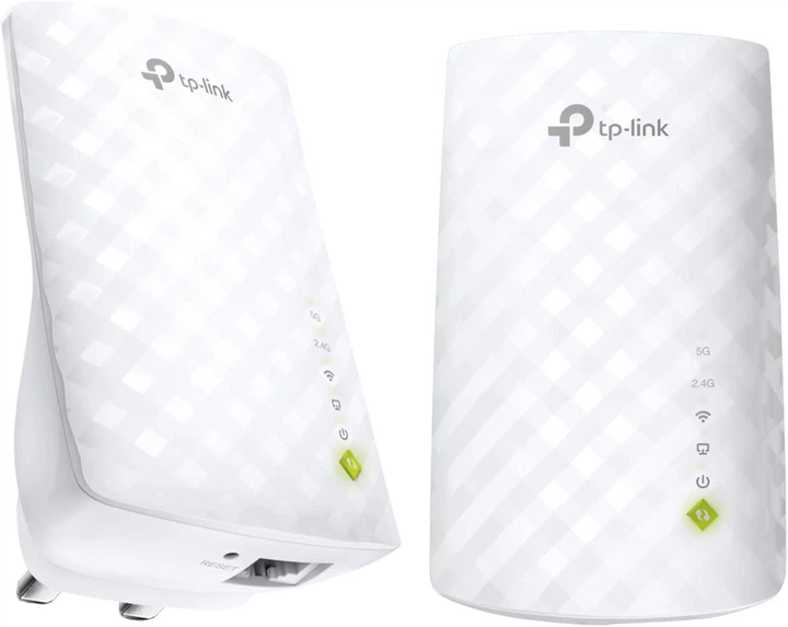 TP-Link RE200 AC750 — підсилювач Wi-Fi, дводіапазонний, Ethernet, UK Plug. - изображение 2