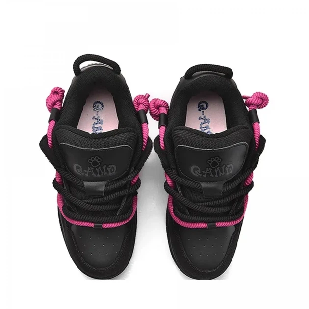 Жіночі кеди Q-AND Soft Rope Dark Shadow Pink 37 Рожевий QAD331014-3 - изображение 3