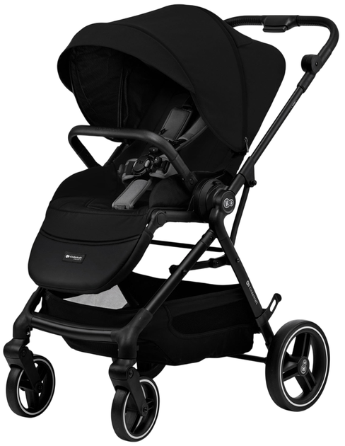 Wózek spacerowy KinderKraft 2w1 Yoxi Pure Black (5902533924608) - obraz 2