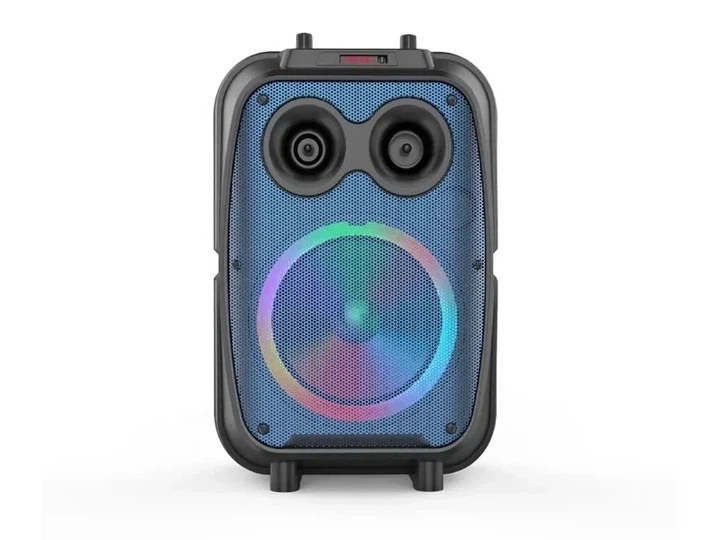 Портативна Bluetooth колонка ZQS8120 з LED-підсвічуванням, мікрофоном та FM-приймачем (20 Вт) - зображення 4