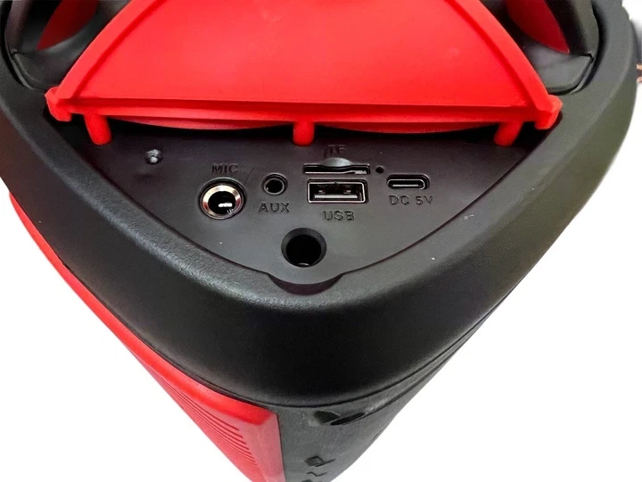 Портативная Bluetooth колонка JQS4407 20Вт с RGB подсветкой и двумя динамиками - изображение 4
