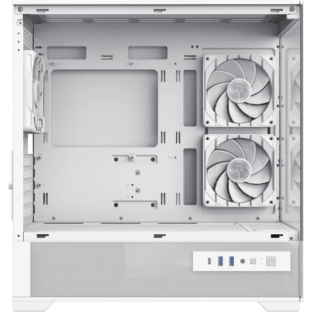 Корпус GameMax Vista 2 M Tempered Glass без БЖ White (VISTA 2 MW) - зображення 3