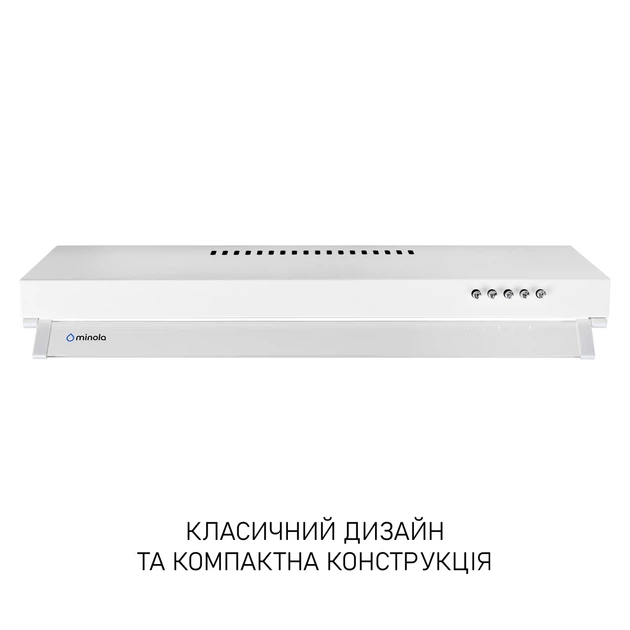 Вытяжка плоская Minola HPL 633 WH - изображение 2