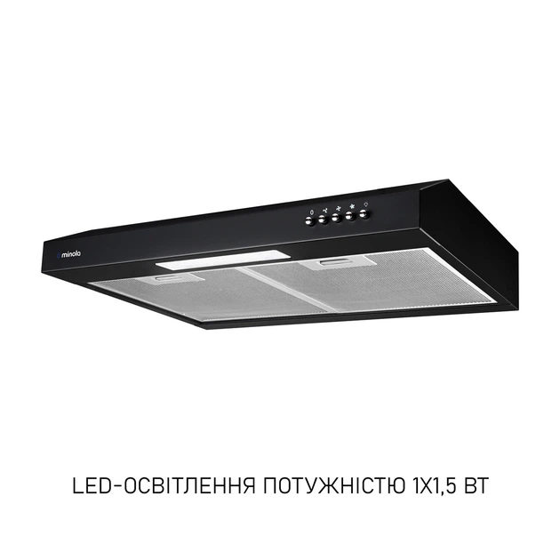 Вытяжка плоская Minola HPL 512 BL - изображение 4