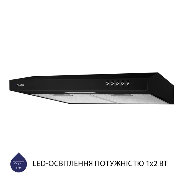 Вытяжка плоская Minola HPL 513 BL - изображение 4