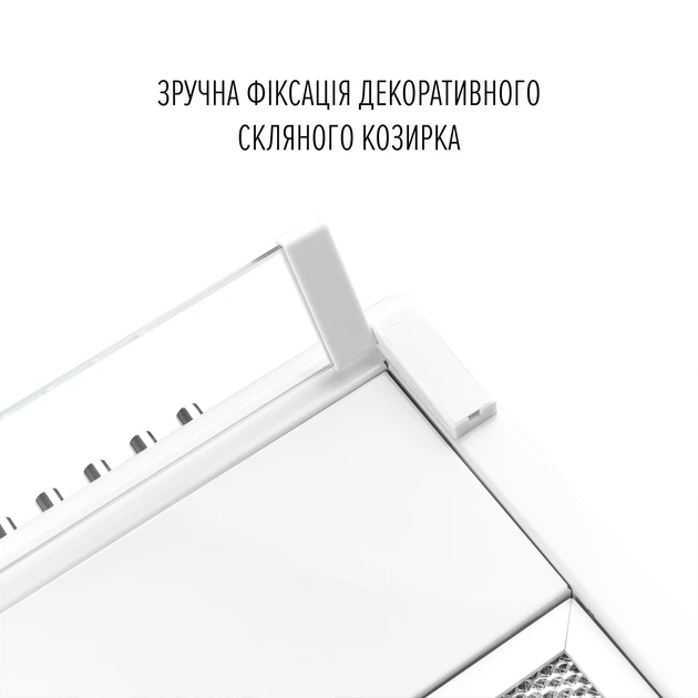 Витяжка плоска Perfelli PL 5144 W LED - зображення 6