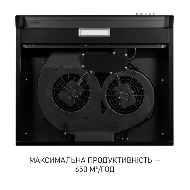 Вытяжка плоская Minola HPL 633 BL - изображение 8