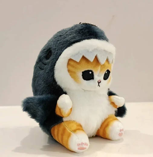 Игрушка кот акула плюшевая - Фото 1 Игрушка кот акула плюшевая - изображение 1