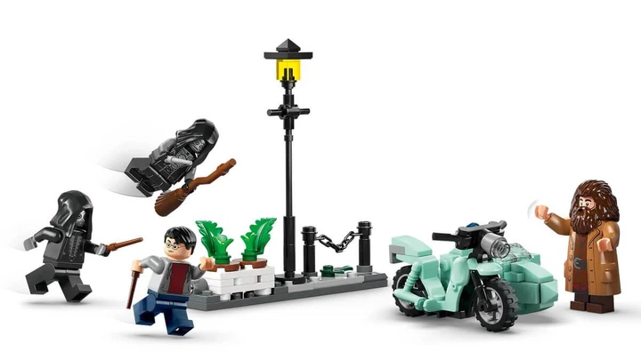 Конструктор LEGO Harry Potter Хагрид и Гарри: Побег с Тисовой улицы 124 детали (76459) - изображение 3