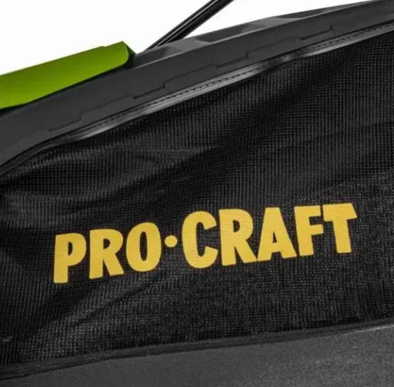 Газонокосарка мережева Procraft 1500 Вт, ширина скошування 360 мм, травозбірник 50 л, висота зрізу 25–60 мм - зображення 9