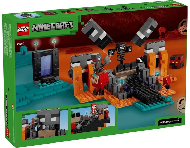 Конструктор LEGO Minecraft Битва за Визер 494 детали (21590) - изображение 2