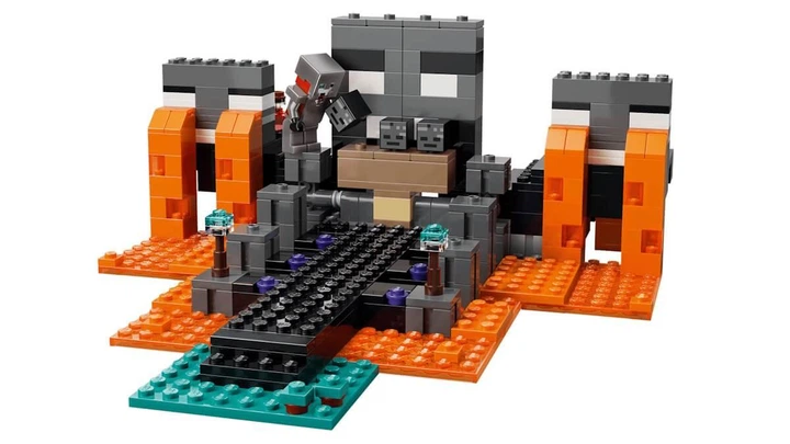 Конструктор LEGO Minecraft Битва за Визер 494 детали (21590) - изображение 5