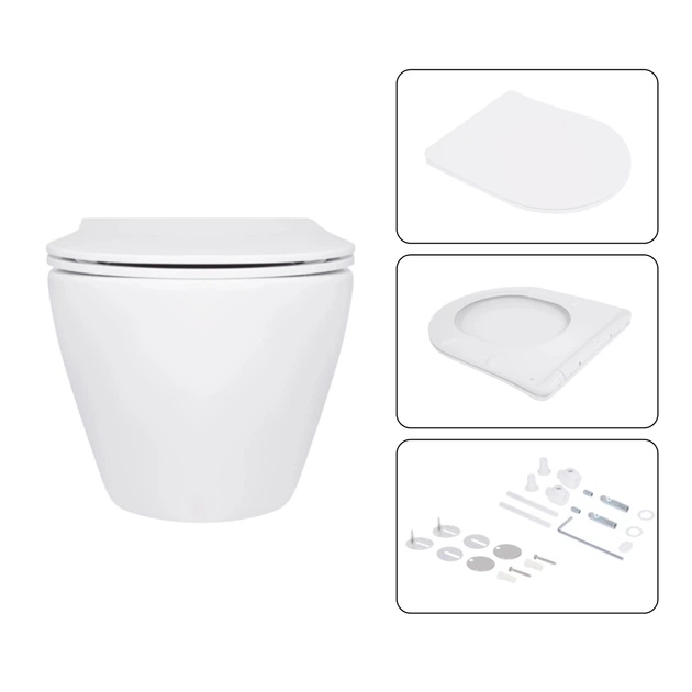 Готовое решение Qtap для ванной комнаты: подвесной унитаз Jay Ultra Quiet 520x360x320 + комплект инсталляции Nest 4 в 1 (круглая клавиша Satin) - Фото 7 Готовое решение Qtap для ванной комнаты: подвесной унитаз Jay Ultra Quiet 520x360x320 + комплект инсталляции Nest 4 в 1 (круглая клавиша Satin) - изображение 7