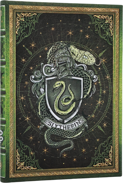 Записная книжка Paperblanks Гарри Поттер – Слизерин 12х18 см 144 страницы нелинованная (9781408765142) - Фото 1 Записная книжка Paperblanks Гарри Поттер – Слизерин 12х18 см 144 страницы нелинованная (9781408765142) - изображение 1