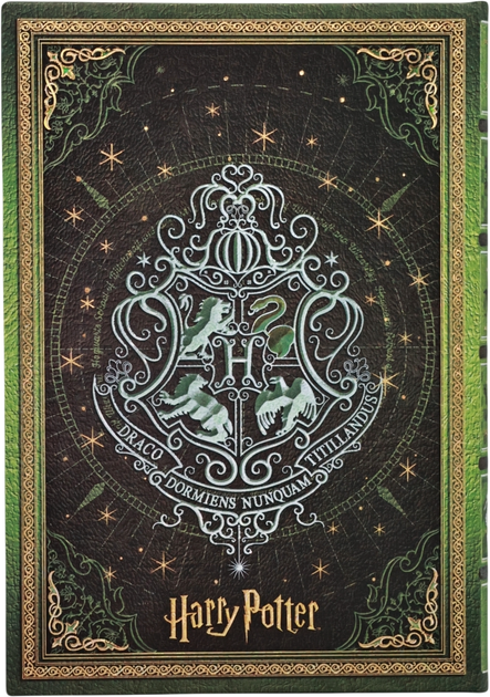 Записная книжка Paperblanks Гарри Поттер – Слизерин 12х18 см 144 страницы нелинованная (9781408765142) - Фото 4 Записная книжка Paperblanks Гарри Поттер – Слизерин 12х18 см 144 страницы нелинованная (9781408765142) - изображение 4