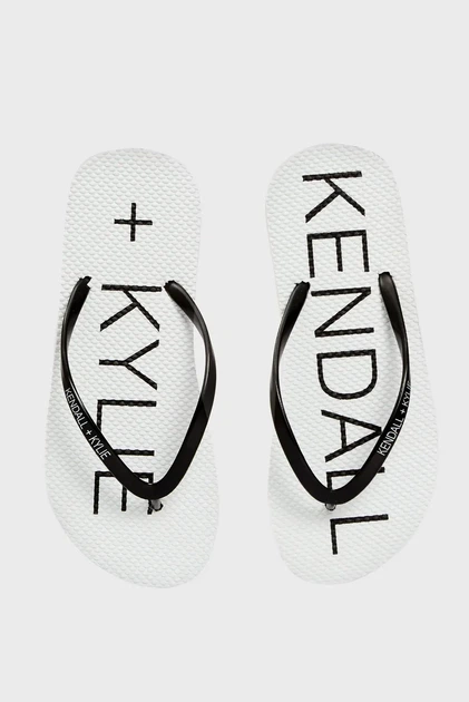 В'єтнамки Kendall + Kylie EVA THONG 37 Чорний KKSHO0017301 - зображення 5