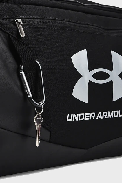 Чорна спортивна сумка UA Undeniable 5.0 Duffle MD Under Armour OSFM 1369223-001 - изображение 4