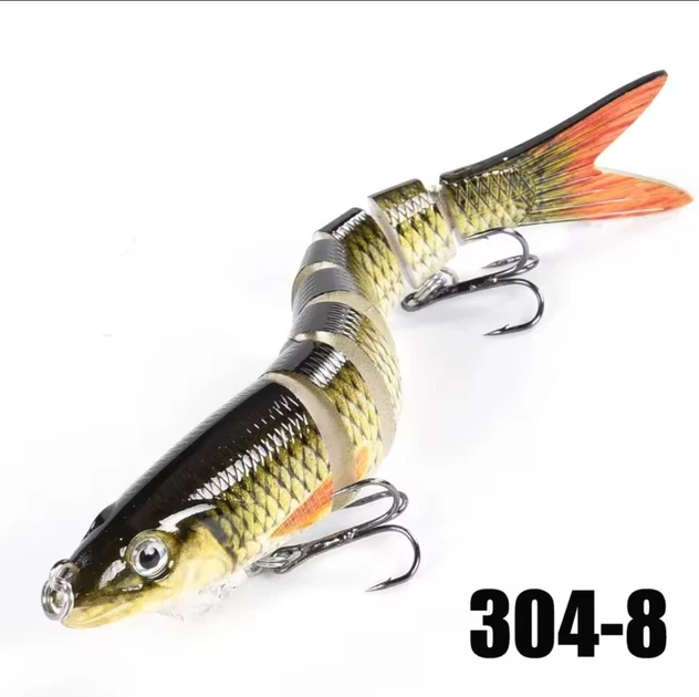 Воблер составной свимбейт ANFS Swimbait Minnow 13.5 cм 19 г тонущий 12# - изображение 2