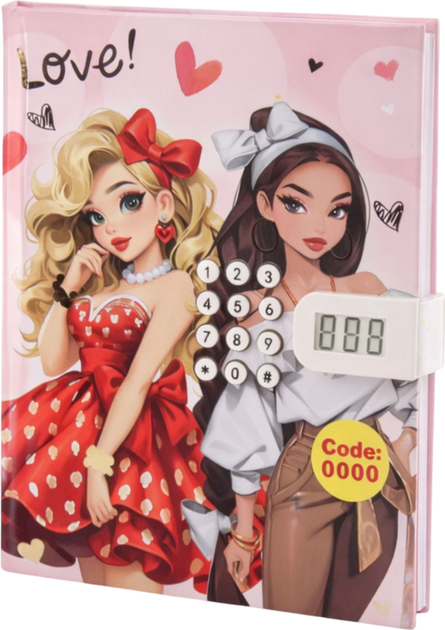 Щоденник із кодовим замком Lean Toys з мелодією 20.5 x 15.5 x 4 см (5905991083269) - зображення 3