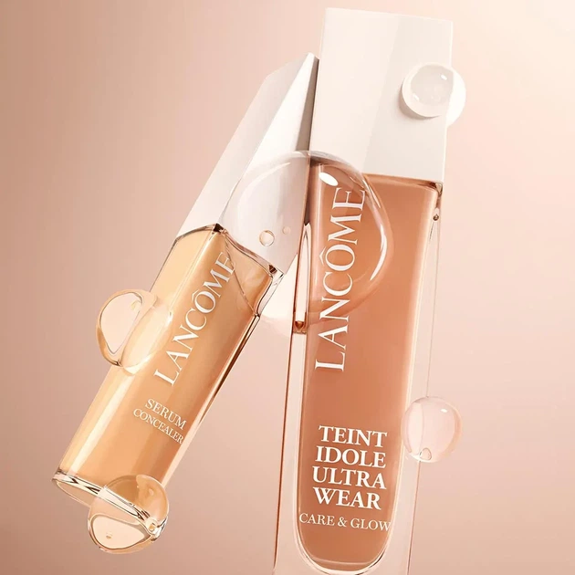 Консилер для лица с эффектом сияния и увлажнения Lancome teint ddole ultra wear care&glow 330n, Объем 13 ml. - Фото 6 Консилер для лица с эффектом сияния и увлажнения Lancome teint ddole ultra wear care&glow 330n, Объем 13 ml. - изображение 6