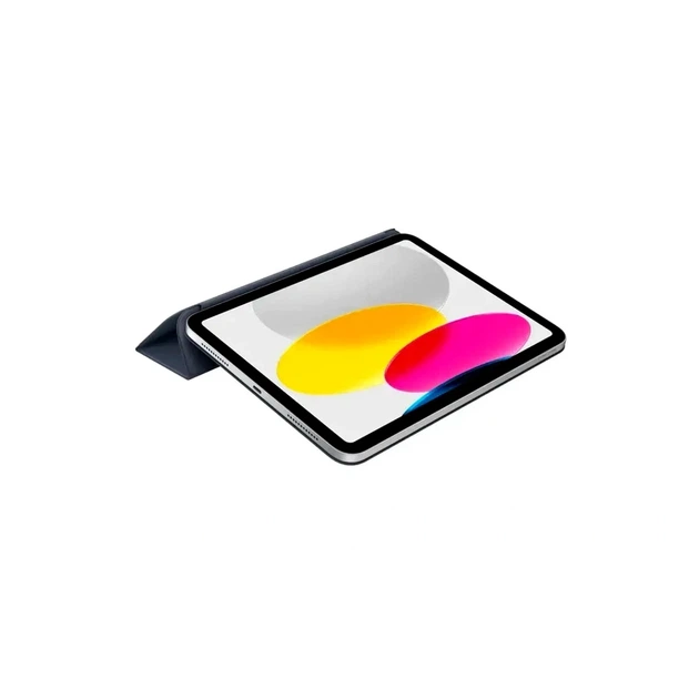 Чехол Smart Case для iPad Mini 2024 6 2021 защитный аксессуар из экокожи с функцией подставки темно-синий - изображение 7