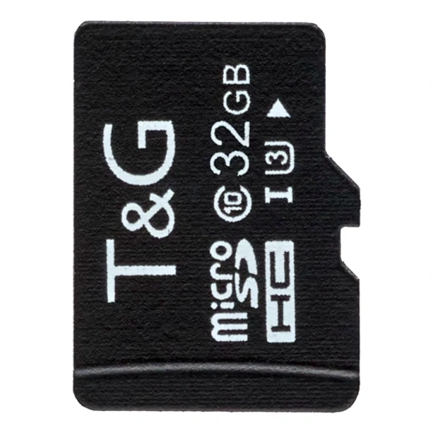 Карта памяти T&G MicroSDHC 32GB UHS-I 10 Class для смартфонов и камер быстрая флешка для записи видео 8К - изображение 3